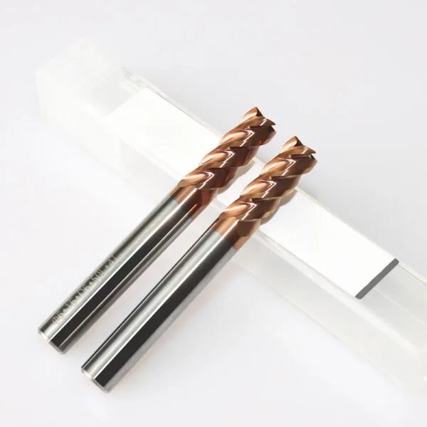 SDF-H Series Solid Tungsten Carbide High-speed high-hardness 4-flute square end mill with ALTiSiN Coating - Imagen 7