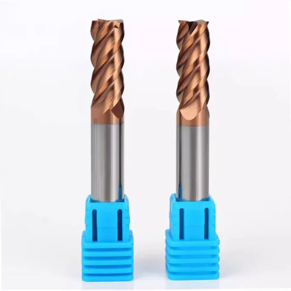 SDF-H Series Solid Tungsten Carbide High-speed high-hardness 4-flute square end mill with ALTiSiN Coating - Imagen 6