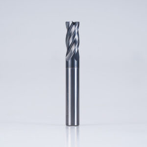 High-performance 4-flute radius end mill