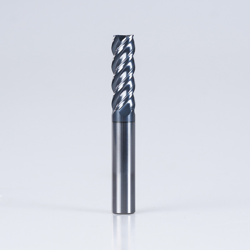 High-performance 4-flute square end mill