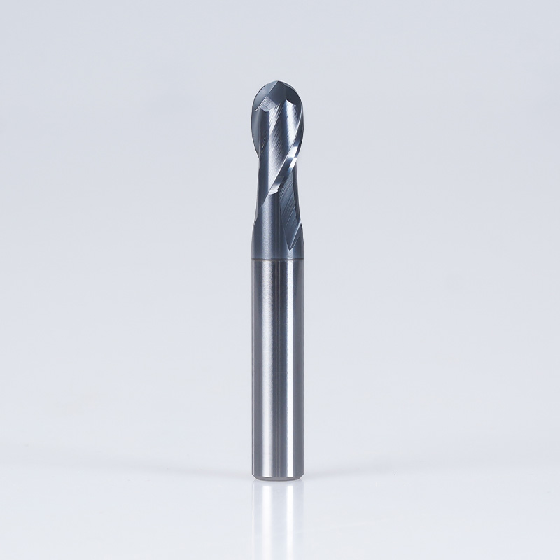 High-performance 4-flute radius end mill