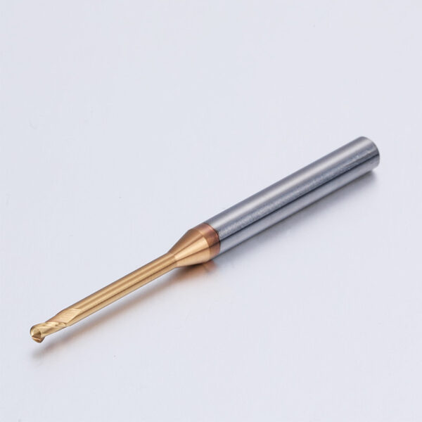 2-flute deep groove ball nose end mill