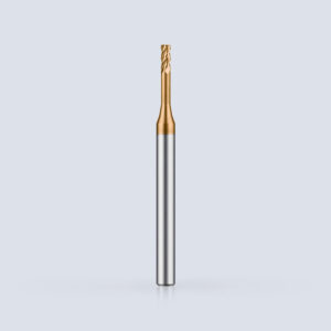 4-flute deep groove radius end mill