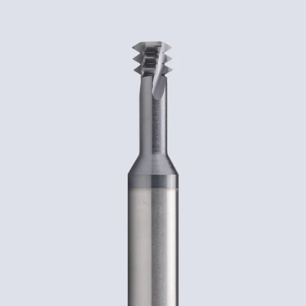 Tungsten Carbide Triple-Row Unified Thread Milling Cutter