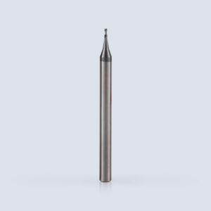 Super-Hard Solid Carbide Micro-Diameter 2-Flute Radius Milling Cutter