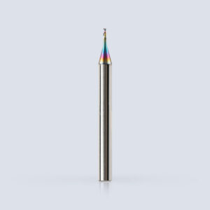 Solid Carbide Micro-Diameter 2-Flute End Mills for Aluminum and Copper