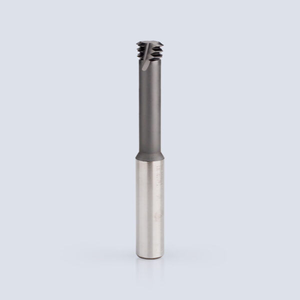 Tungsten Carbide Triple Tooth Triple Diameter Metric Thread Milling Cutter – Diamond Coating