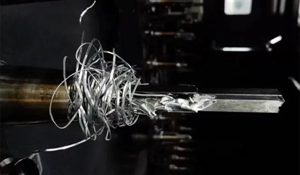 Before Optimization: Severe Chip Tangling